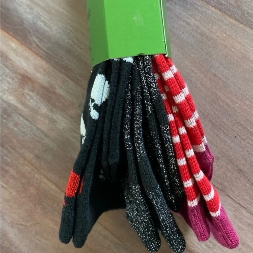 Kate Spade New York Crew Socks. Set of 3